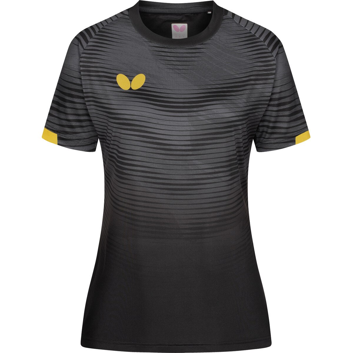 Butterfly Table Tennis - Puro Lady Shirt - Black - Front